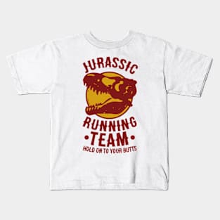 JURASSIC RUNNING TEAM Kids T-Shirt